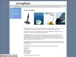 Sites similar to strongrope.com