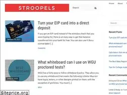 Sites similar to stroopels.com