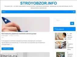 Sites similar to stroyobzor.info