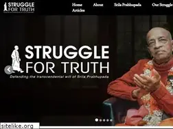 Sites similar to struggle-for-truth.org