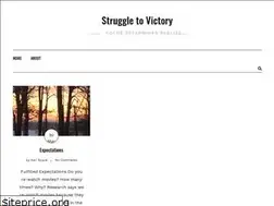 Sites similar to struggletovictory.com