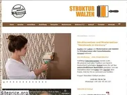 Sites similar to strukturwalzen.de