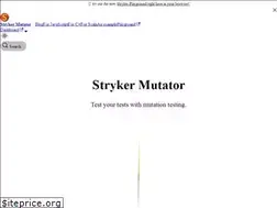 Sites similar to stryker-mutator.io