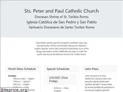 Sites similar to stspeterandpaul-tulsa.org