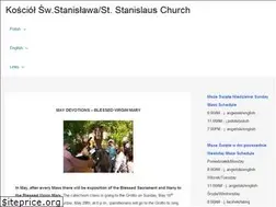 Sites similar to ststanislausparish.com