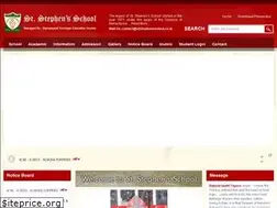 Sites similar to ststephensschool.co.in
