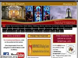 Sites similar to sttheresechurchalhambra.org