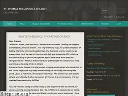 Sites similar to stthomas-church.org