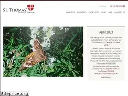 Sites similar to stthomaschurch.us