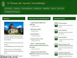 Sites similar to stthomasgroombridge.org.uk