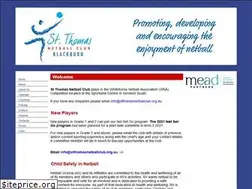 Sites similar to stthomasnetballclub.org.au