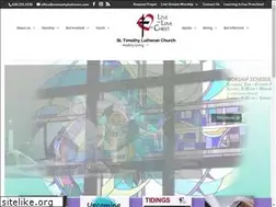 Sites similar to sttimothylutheran.com