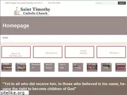 Sites similar to sttimothyparish.org