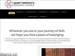 Sites similar to sttimothysiowa.org