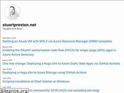 Sites similar to stuartpreston.net