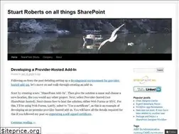 Sites similar to stuartroberts.net