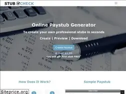 Sites similar to stubcheck.com