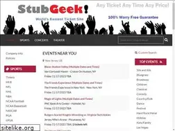 Sites similar to stubgeek.com