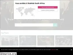 Sites similar to stubhub.co.za
