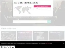Sites similar to stubhub.com.au
