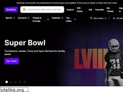 Sites similar to stubhub.com