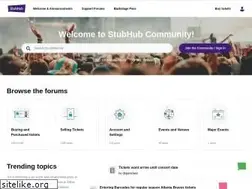Sites similar to stubhub.community