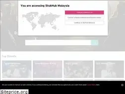 Sites similar to stubhub.my
