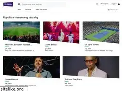Sites similar to stubhub.se