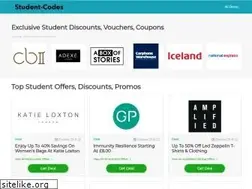 Sites similar to student-codes.com