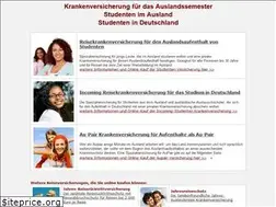Sites similar to student-krankenversicherung-ausland.de