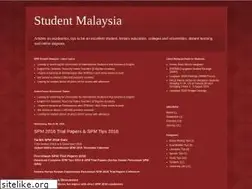 Sites similar to student-malaysia.com