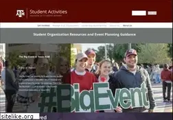 Sites similar to studentactivities.tamu.edu