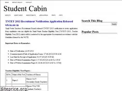 Sites similar to studentcabin.blogspot.in