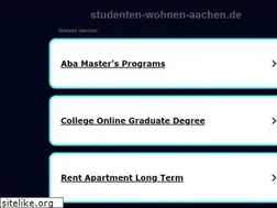 Sites similar to studenten-wohnen-aachen.de