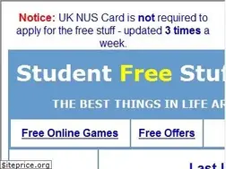 Sites similar to studentfreestuff.com
