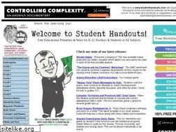 Sites similar to studenthandouts.com