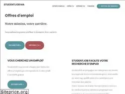 Sites similar to studentjob.ma