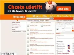 Sites similar to studentka.sms.cz