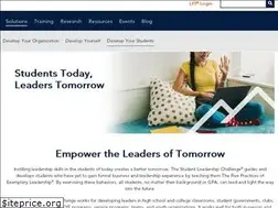 Sites similar to studentleadershipchallenge.com