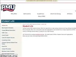 Sites similar to studentlife.rmu.edu