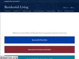 Sites similar to studentliving.georgetown.edu