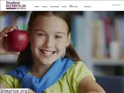 Sites similar to studentnutritionontario.ca