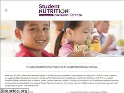 Sites similar to studentnutritionontariotoronto.ca