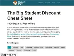 Sites similar to studentpop.com