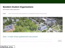 Sites similar to students.bowdoin.edu