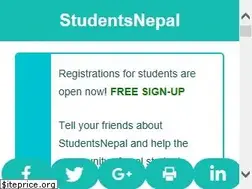 Sites similar to studentsnepal.com