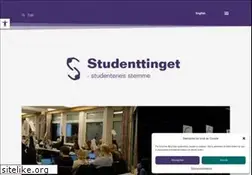Sites similar to studenttinget.no