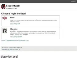 Sites similar to studentweb.uio.no