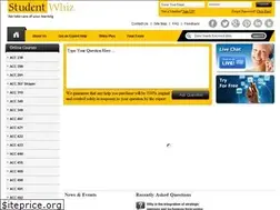 Sites similar to studentwhiz.com