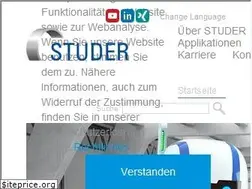 Sites similar to studer.com